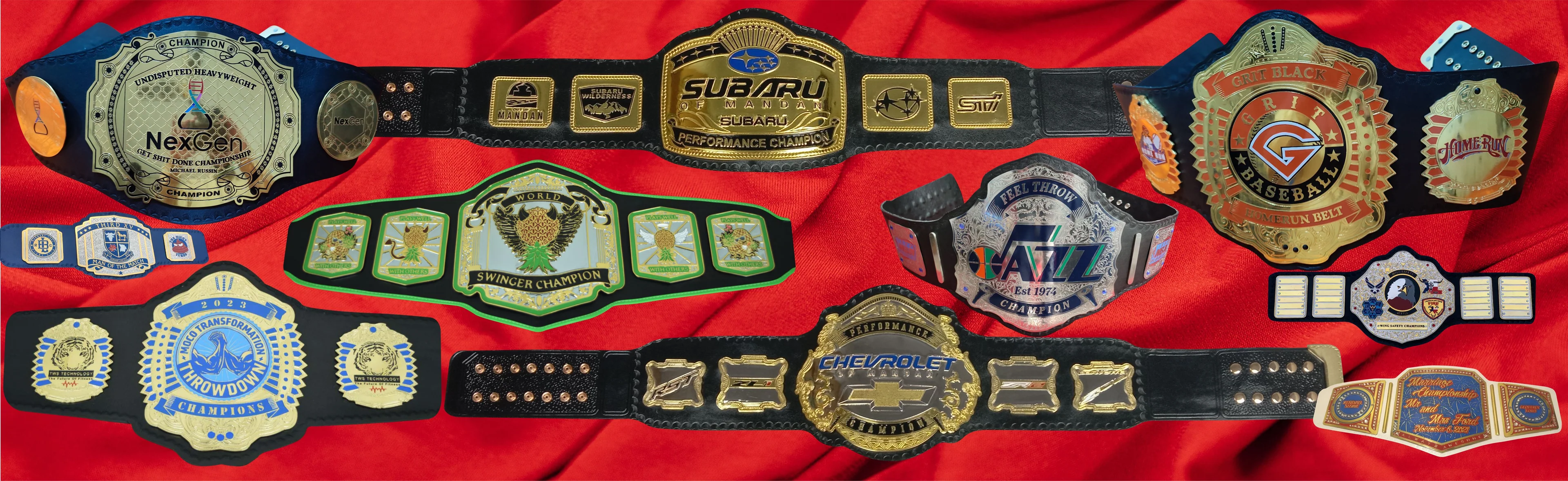 Your Victory, Your Custom Belt